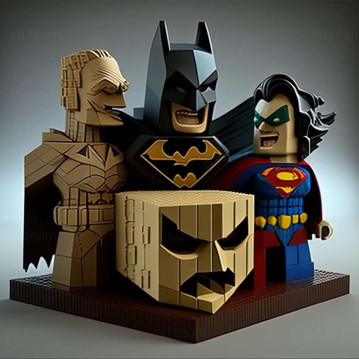 3D модель Гра LEGO DC Super Villains (STL)